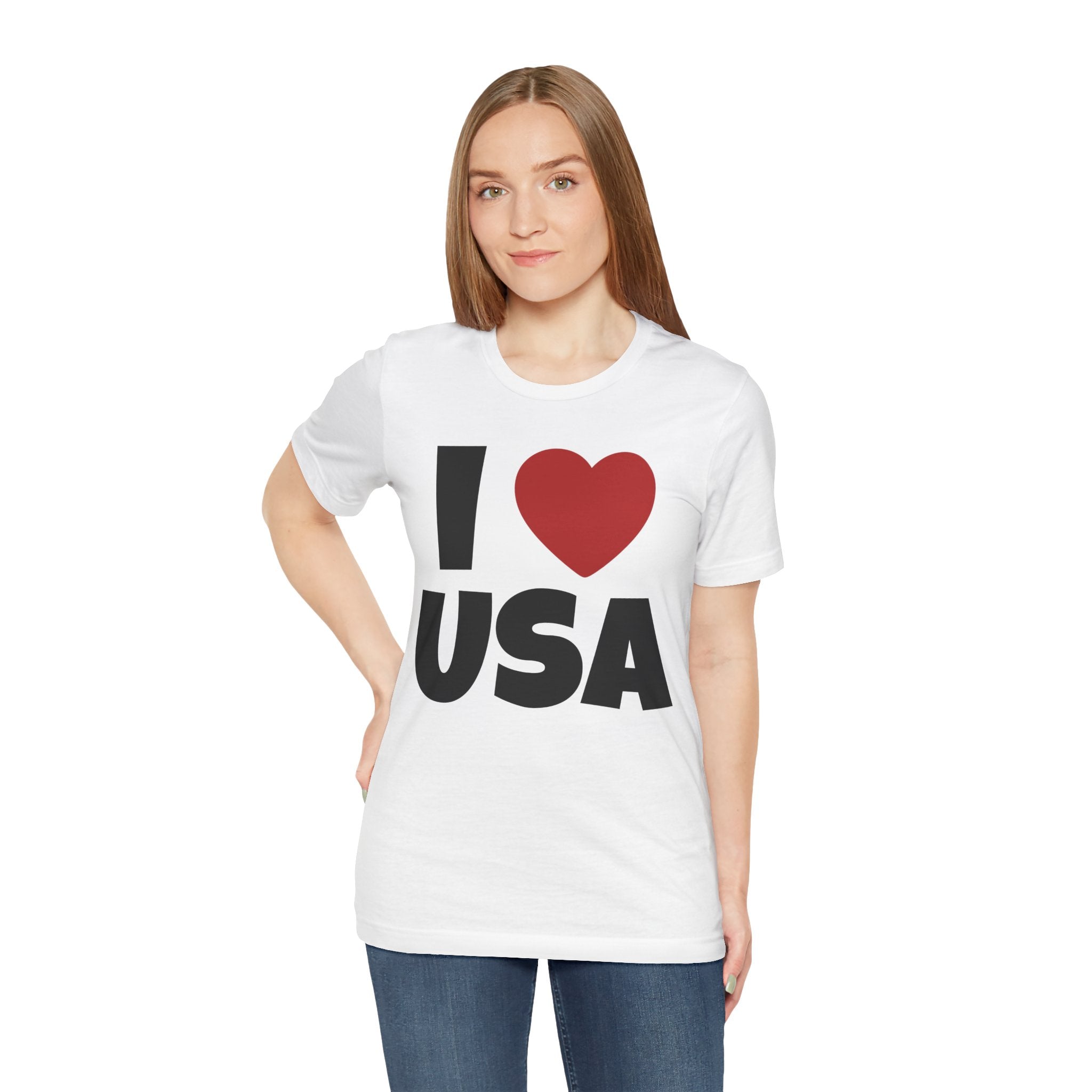 I <3	USA Shirt