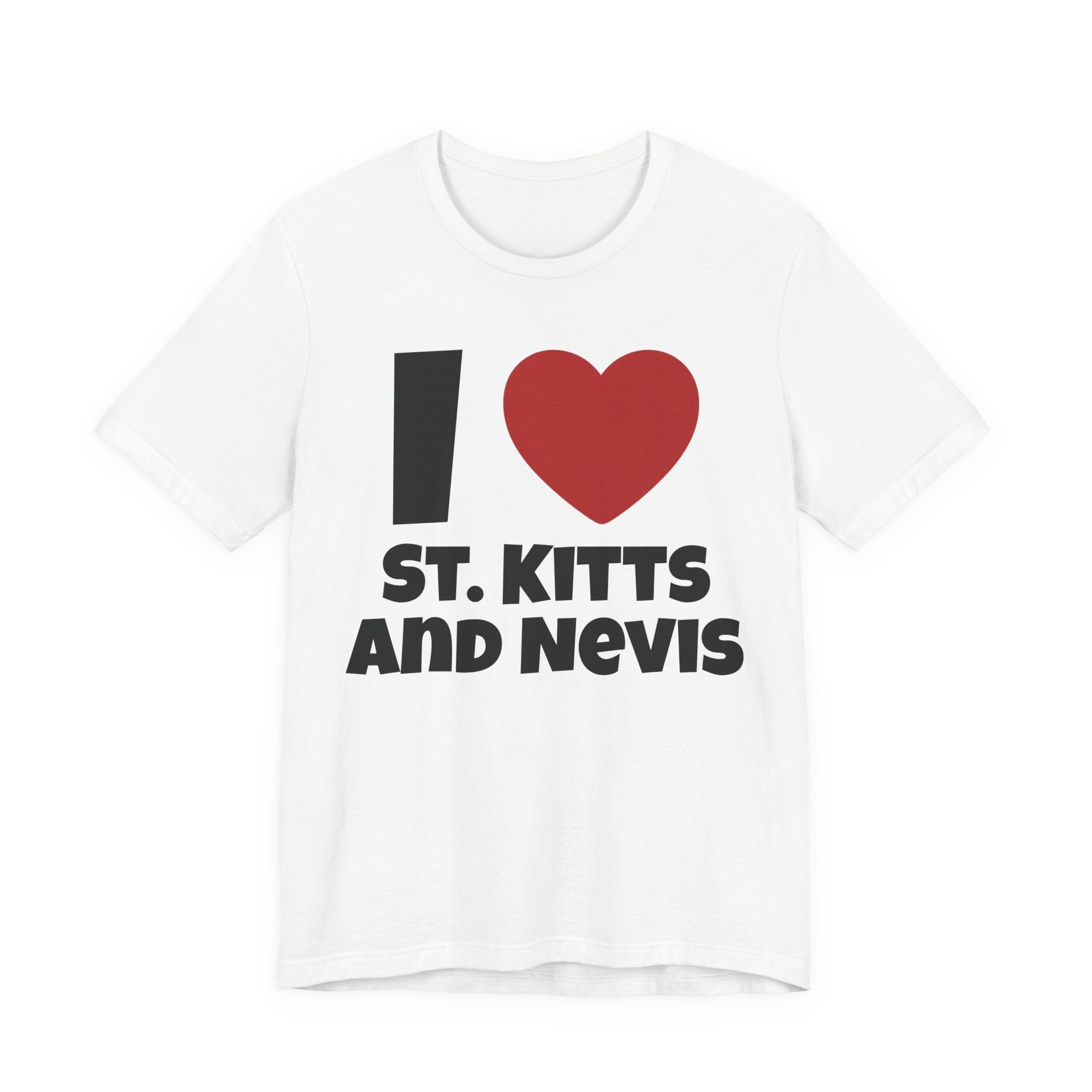 I <3	Saint Kitts and Nevis Shirt