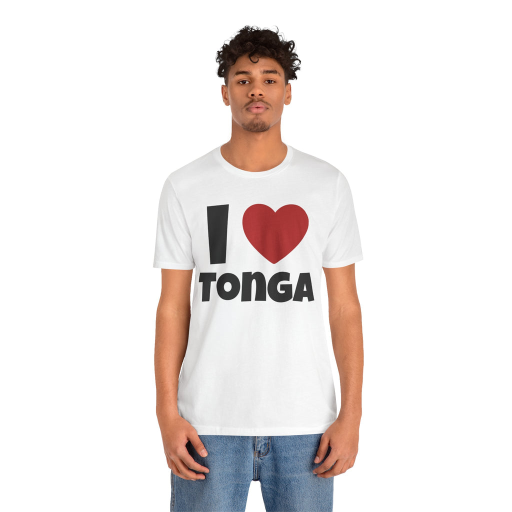 I <3	Tonga Shirt
