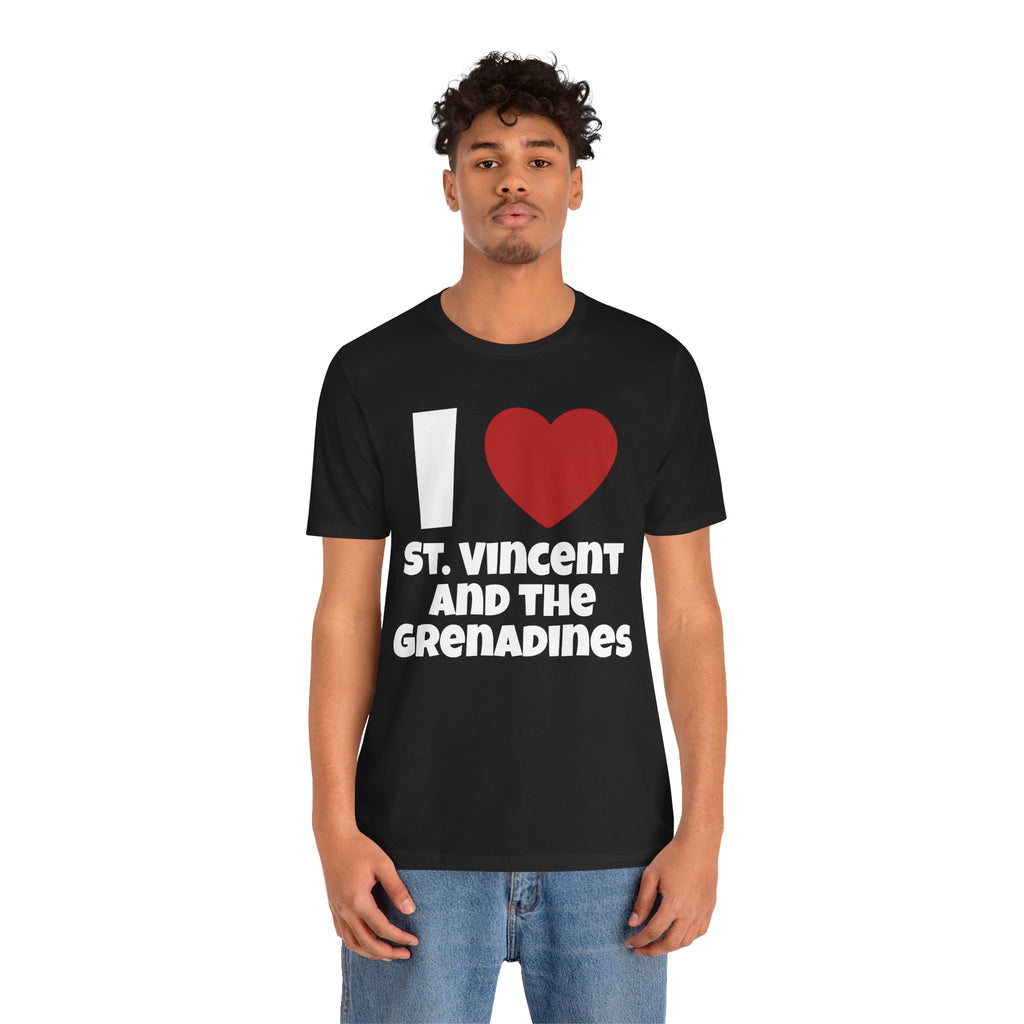 I <3	Saint Vincent and the Grenadines Shirt